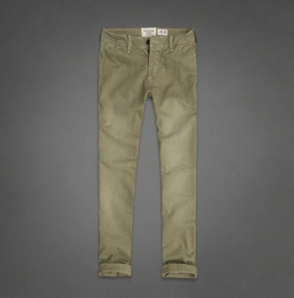 Abercrombie Fitch Hombres Chinos Pantalones AF7415